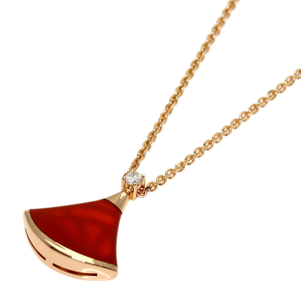 BVLGARI 18k Gold Diamond Necklace